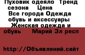 Пуховик-одеяло. Тренд сезона. › Цена ­ 3 900 - Все города Одежда, обувь и аксессуары » Женская одежда и обувь   . Марий Эл респ.